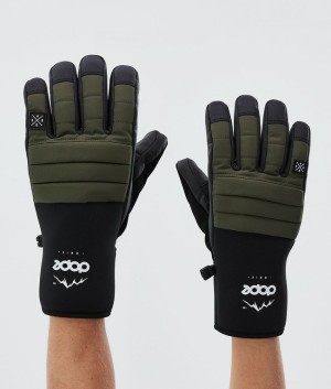 Men Dope Ace 2022 Snow Gloves Olive / Green | YLDQZUT-08