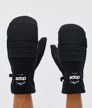 Men Dope Ace Snow Gloves Black | NJORKAE-18