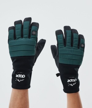 Men Dope Ace Snow Gloves Green | WVXMOJY-69