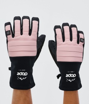 Men Dope Ace Snow Gloves Pink | KQFLJRC-18