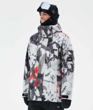 Men Dope Adept Ski Jackets Black / Red | IGTDMUE-47