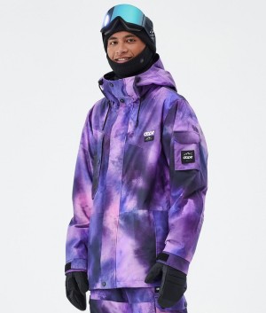 Men Dope Adept Ski Jackets Purple | XYNCUQO-61