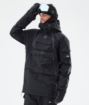 Men Dope Akin Ski Jackets Black | SUNPLTQ-70