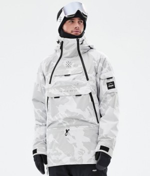 Men Dope Akin Ski Jackets Grey / Camo | IEVTZDY-71