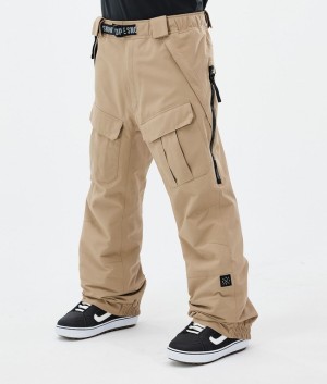 Men Dope Antek Snowboard Pants Khaki | FMDEUTX-47