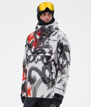 Men Dope Blizzard Ski Jackets Black / Red | THNLCWA-98