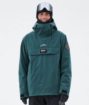 Men Dope Blizzard Ski Jackets Green | TNDRUIM-27