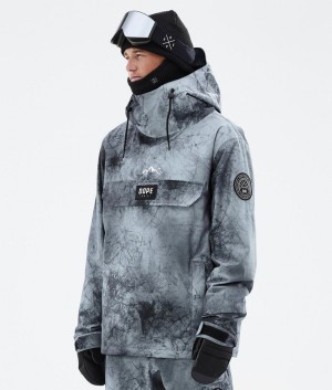 Men Dope Blizzard Ski Jackets Grey | LZSUAXJ-72