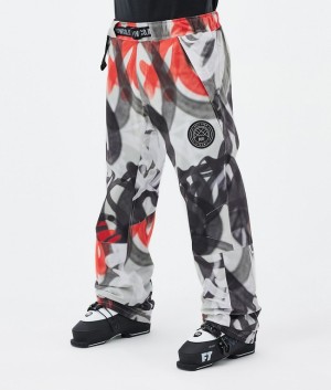 Men Dope Blizzard Ski Pants Black / Red | SVWQLRX-51