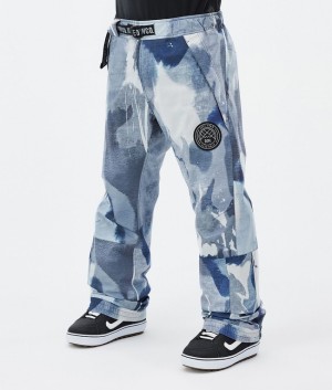 Men Dope Blizzard Snowboard Pants Blue | CSTLONK-92