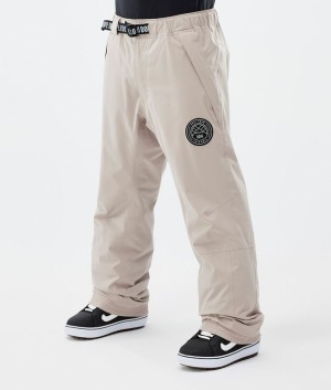 Men Dope Blizzard Snowboard Pants Brown | SPIWHOL-01