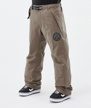 Men Dope Blizzard Snowboard Pants Grey | CDXFEAY-92