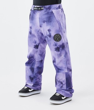 Men Dope Blizzard Snowboard Pants Purple | YNTHOWI-01