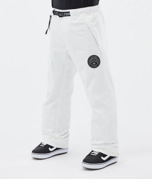 Men Dope Blizzard Snowboard Pants White | OXIFYPH-73