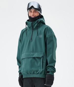 Men Dope Cyclone Ski Jackets Green | VBDEINM-48