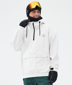 Men Dope Cyclone Ski Jackets White | NICXZWF-81