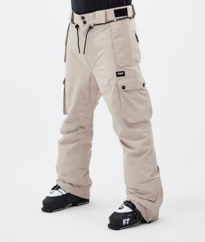 Men Dope Iconic Ski Pants Brown | KPLADVM-10