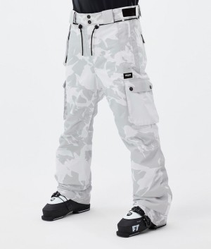 Men Dope Iconic Ski Pants Grey / Camo | QUPDIBH-96