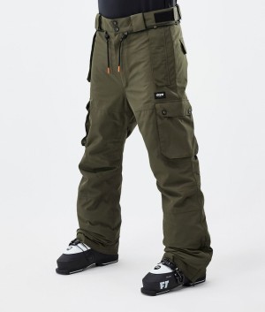 Men Dope Iconic Ski Pants Olive / Green | ONRHEIZ-70