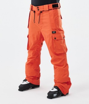 Men Dope Iconic Ski Pants Orange | NDWRBZJ-15