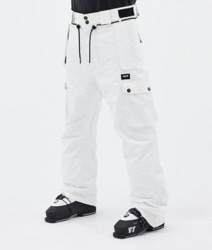 Men Dope Iconic Ski Pants White | TISYWQA-48