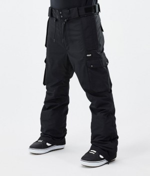 Men Dope Iconic Snowboard Pants Black | XAVFOQI-43