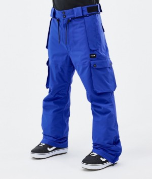 Men Dope Iconic Snowboard Pants Deep Blue | NDFCAEM-92