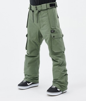 Men Dope Iconic Snowboard Pants Green | FJINZUS-28