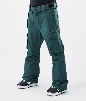 Men Dope Iconic Snowboard Pants Green | QFGJUID-47