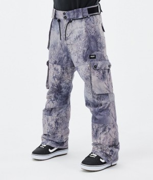 Men Dope Iconic Snowboard Pants Grey | BNKIHCL-56