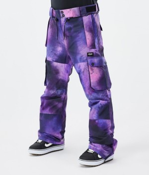 Men Dope Iconic Snowboard Pants Purple | AJZRVBS-17