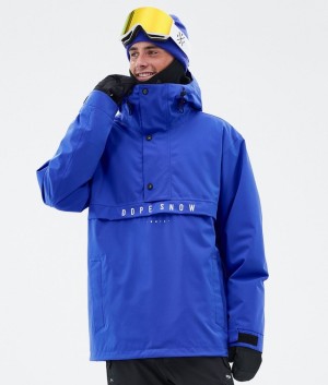 Men Dope Legacy Snowboard Jackets Deep Blue | CTIEOPA-31