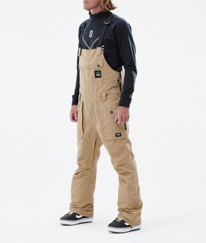 Men Dope Notorious B.I.B 2022 Snowboard Pants Khaki | BCLQGIR-16