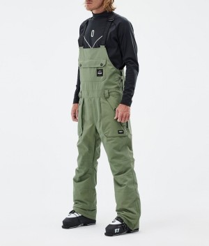 Men Dope Notorious B.I.B Ski Pants Green | BZDQEJN-05