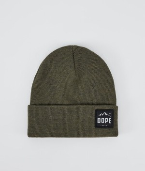 Men Dope Paradise 2022 Beanie Olive / Green | HMDFVOE-98