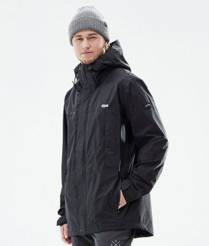 Men Dope Ranger Light Outdoor Jackets Black | XNSPHOG-93