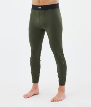 Men Dope Snuggle Base Layer Olive / Green | QWAJOMI-38