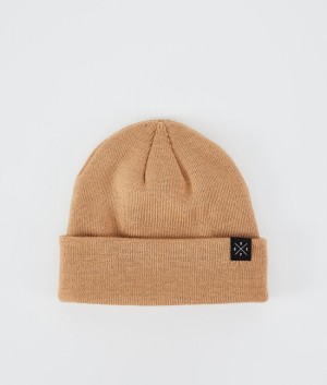 Men Dope Solitude 2022 Beanie Khaki / Yellow | ABHNEKG-42