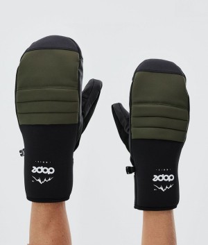 Women Dope Ace 2022 Snow Gloves Olive / Green | CMZSLAO-96