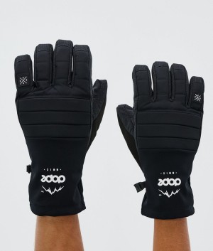 Women Dope Ace Snow Gloves Black | AJVXSDR-54