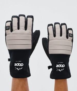 Women Dope Ace Snow Gloves Brown | PWSYAXK-40