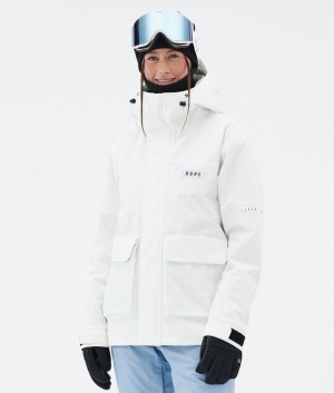 Women Dope Acme W Ski Jackets White | NYGPZRM-69