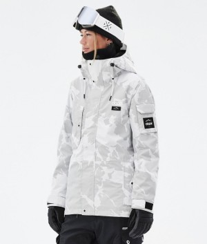 Women Dope Adept W Ski Jackets Grey / Camo | MCRBSEZ-07