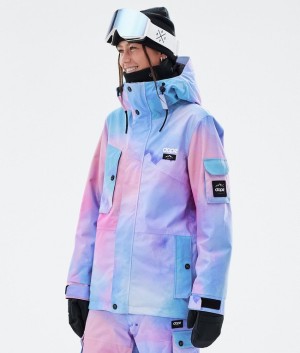 Women Dope Adept W Snowboard Jackets Purple | ACYTBUV-14