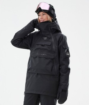 Women Dope Akin W Ski Jackets Black | XJMDKLT-97