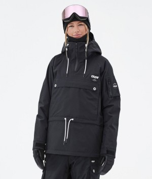 Women Dope Annok W Ski Jackets Black | PWMKOUS-89