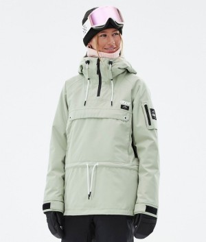 Women Dope Annok W Ski Jackets Green | HWLIGFE-92