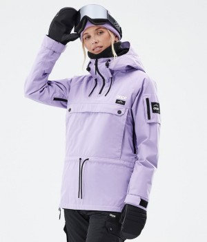 Women Dope Annok W Snowboard Jackets Purple | EGIUNMF-85