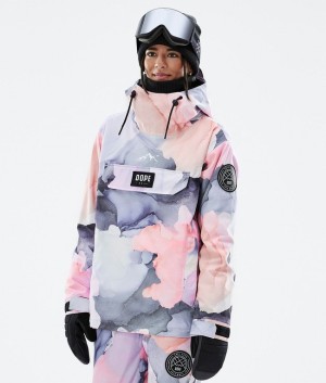 Women Dope Blizzard W Ski Jackets Coral | QHRSJDV-17