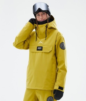 Women Dope Blizzard W Ski Jackets Yellow | UXWZPKI-62